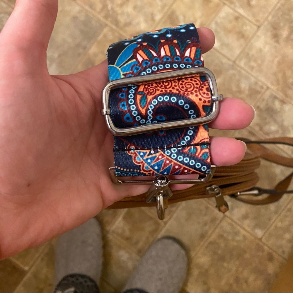 Large multi pocket brown BOC purse - Picture 3 of 6